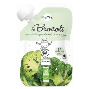 POPOTE Zeleninová kapsička brokolica od 8. mesiaca BIO 120 g