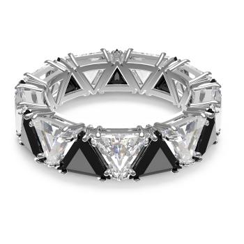 Swarovski Neprehliadnuteľný trblietavý prsteň Ortyx 5620672 52 mm