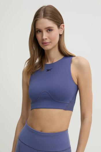 Tréningový top Reebok LUX Collection fialová farba, 100214320