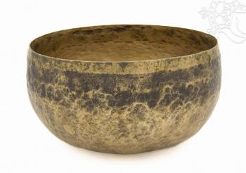 7 fémes kézi hangtál, különleges, antik - 747 g