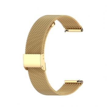 BStrap Milanese remienok na Huawei Watch GT/GT2 46mm, gold (SHU002C03)