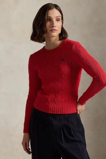 Sveter Polo Ralph Lauren červená farba, 211971869