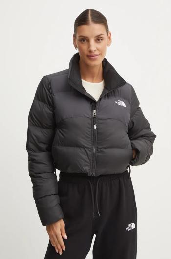 Bunda The North Face Saikuru dámska, čierna farba, zimná, NF0A89JCKT01