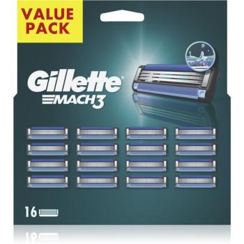 Gillette Mach3 náhradné žiletky 16 ks