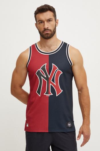 Tričko 47 brand New York Yankees pánske, červená farba, B17PMLKRV591819RD