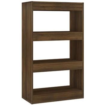 Shumee deliaca stena hnedá dub 60 × 30 × 103 cm drevotrieska, 813604