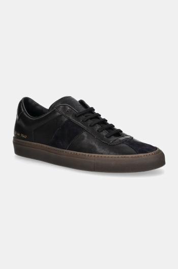 Kožené tenisky Common Projects Tennis Trainer čierna farba, 2438