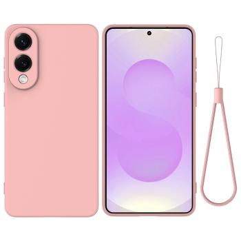 RUBBER Ochranný kryt pre Samsung Galaxy S25 Edge ružový