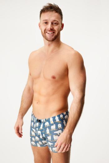 Bavlnené boxerky Kevin Medvede II