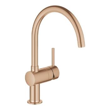 Drezová batéria GROHE Minta s otočným ramienkom kartáčovaný Warm Sunset 32917DL0