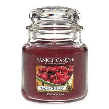 YANKEE CANDLE 1129752 SVIECKA BLACK CHERRY/STREDNA