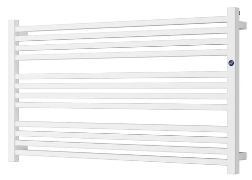 Instalprojekt - Kúpeľňový radiátor STICK LEVEL - Farba radiátora - Biela, Pripojenie radiátora - Klasické (spodné), Rozmer radiátora - 1200 × 555 mm, výkon 649 W RADSTIl126035