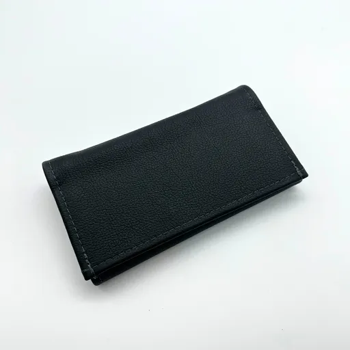 OSTATNÍ Čašnícka peňaženka kožená - čierna