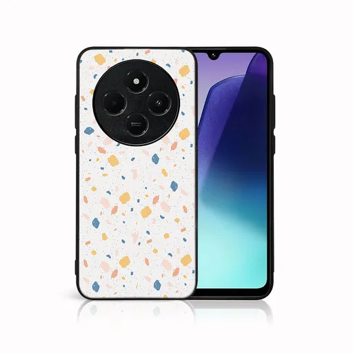 MY ART Ochranný kryt pre Xiaomi Redmi 14C / Poco C75 ORANGE TERRAZZO (165)