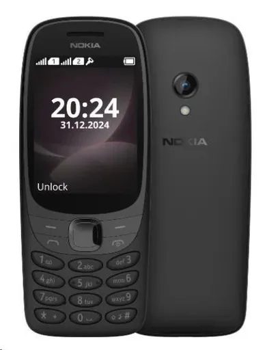 Nokia 6310 Dual SIM, čierna (2024), (CZ, SK, HU)