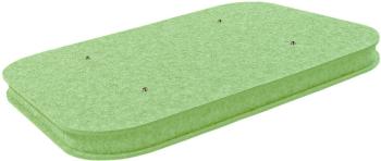 Mega Acoustic AcouCloud Flat PET 7 cm Green Absorpčný penový panel