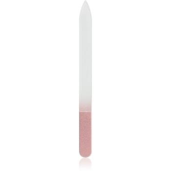 Crystal Bohemia Pink sklený pilník na nechty 1 ks