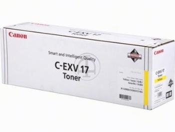 Canon C-EXV17 žltý (yellow) originálny toner