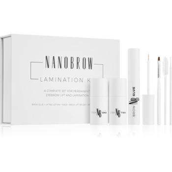 Nanobrow Lamination Kit Sada na úpravu obočia