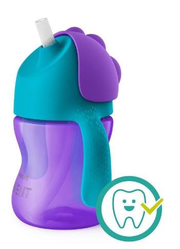 Philips AVENT Hrnček Bendy s ohybnou slamkou dievča 200 ml