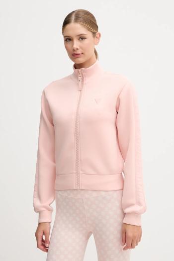 Mikina Guess NEW ALLIE fialová farba, jednofarebná, V2YQ17 K7UW2