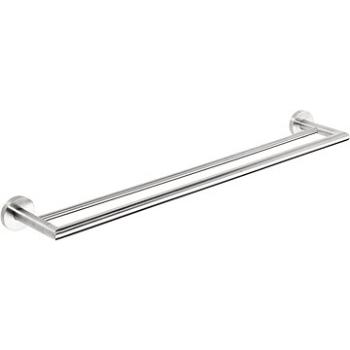 SAPHO X-STEEL držiak na uteráky dvojitý 655 mm, brúsený nerez (XS403)
