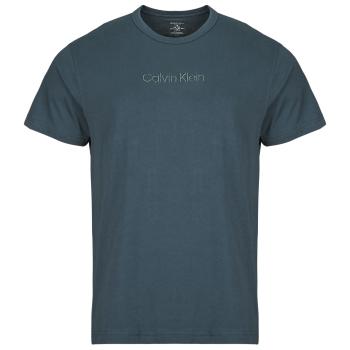 Calvin Klein Jeans  S/S CREW NECK  Tričká s krátkym rukávom Modrá