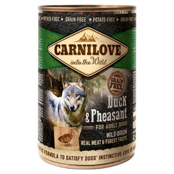 CARNILOVE Dog duck & pheasant grain free pre psov 400 g