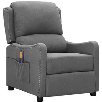 Shumee zdvíhacie polohovacie svetlo sivé textil, 3093405