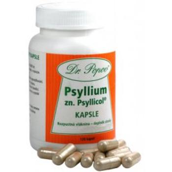 DR.POPOV PSYLLIUM ZN. PSYLLICOL 120 kapsúl