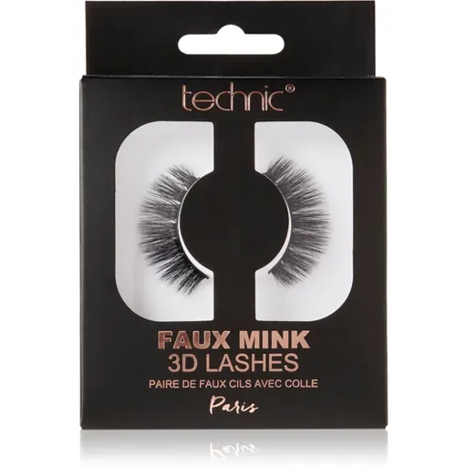 Technic Cosmetics Faux Mink umelé mihalnice Paris 1 pár