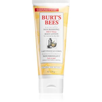 Burt’s Bees Milk & Honey telové mlieko s mliekom a medom 170 g