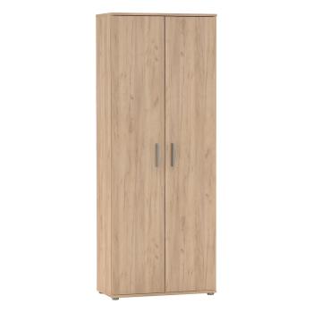 KONDELA Servo Typ 6 dvojdverová šatníková skriňa dub artisan