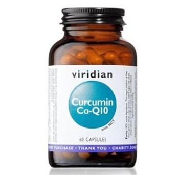 VIRIDIAN Nutrition curcumin Co-Q10 60 kapsúl