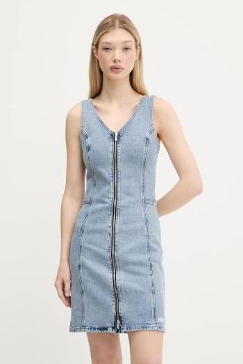 Rifľové šaty Karl Lagerfeld Jeans mini, priliehavé, A3W13016