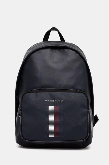 Ruksak Tommy Hilfiger pánsky, tmavomodrá farba, veľký, s potlačou, AM0AM12973