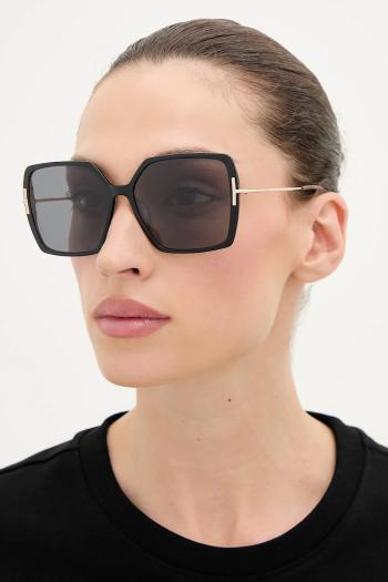 Slnečné okuliare Tom Ford Joanna čierna farba, FT1039_5905D