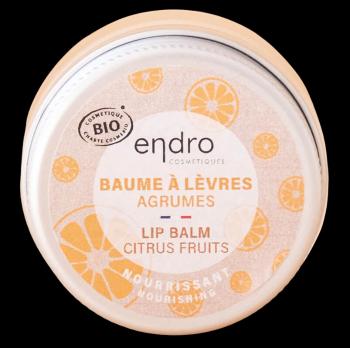 ENDRO COSMETICS Prírodný balzam na pery, citrusy 15 ml