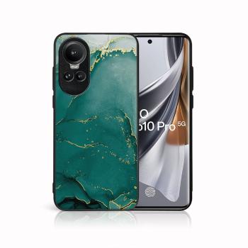 MY ART Ochranný kryt pre Oppo Reno10 5G / Reno 10 Pro 5G GREEN MARBLE (145)