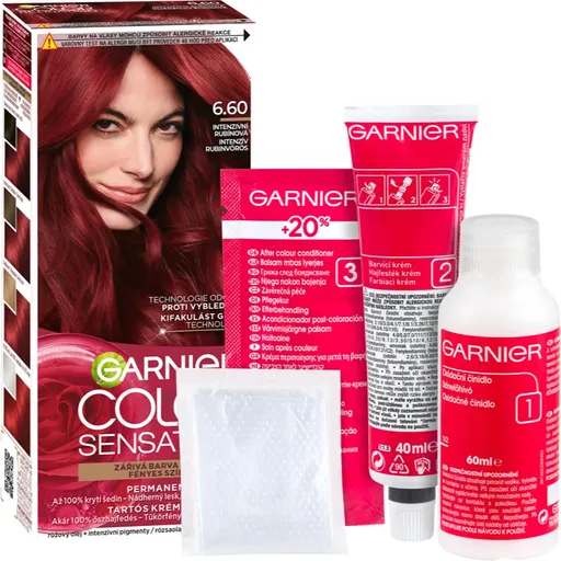 Garnier Color Sensation farba na vlasy odtieň 6.60 Intense Ruby 1 ks