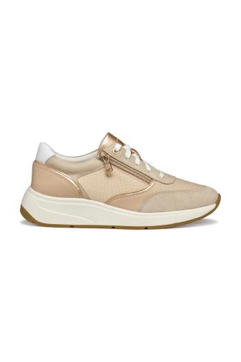 Tenisky Geox D CRISTAEL dámske, béžová farba, D45MXE 085QD C6738