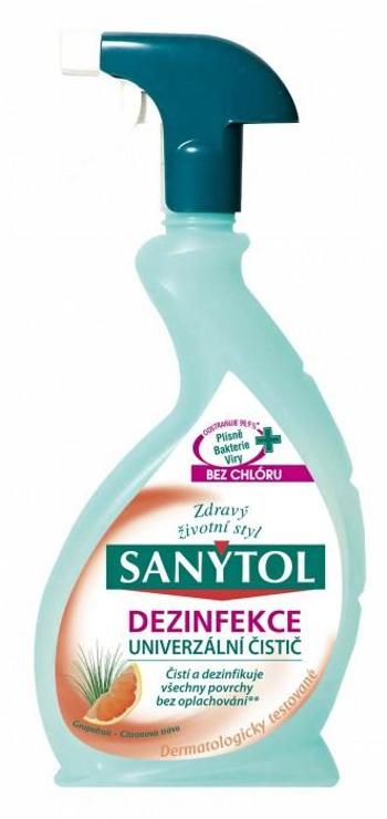 Dezinfekcia univerzal Sanytol grep a citrónová tráva 500ml