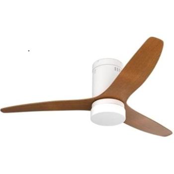 Immax NEO LITE VENTO SMART LED stropný ventilátor 18W/26W Tuya Wi-Fi bialy/drevo + diaľkové ovládani (07142-W)