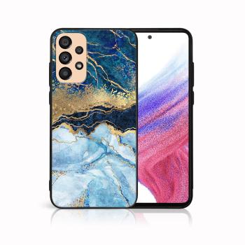 MY ART Ochranný obal Samsung Galaxy A53 5G -BLUE MARBLE (141)