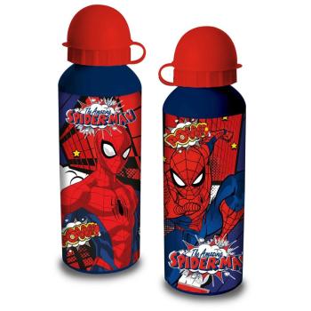 Marvel Spiderman fľaša na vodu pre deti odtieň Blue 500 ml