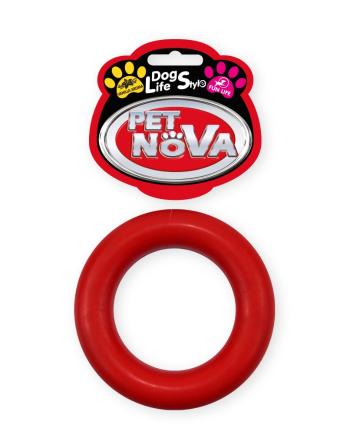 Petnova Hracky RUB RING 9 cm RED