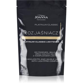 Joanna Professional Platinum Classic zosvetľujúci púder pre blond a melírované vlasy 450 g