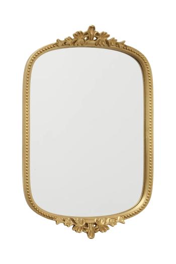 Nástenné zrkadlo Boltze 45 x 29,5 cm žltá farba