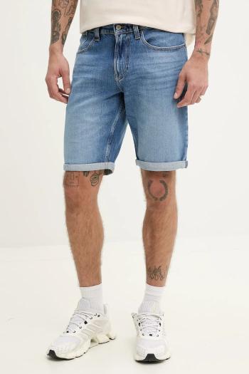 Rifľové krátke nohavice Tommy Jeans pánske, DM0DM20961