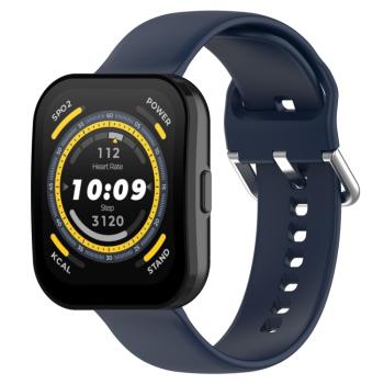 SILICONE Vymeniteľný remienok pre Amazfit Bip 5 modrý